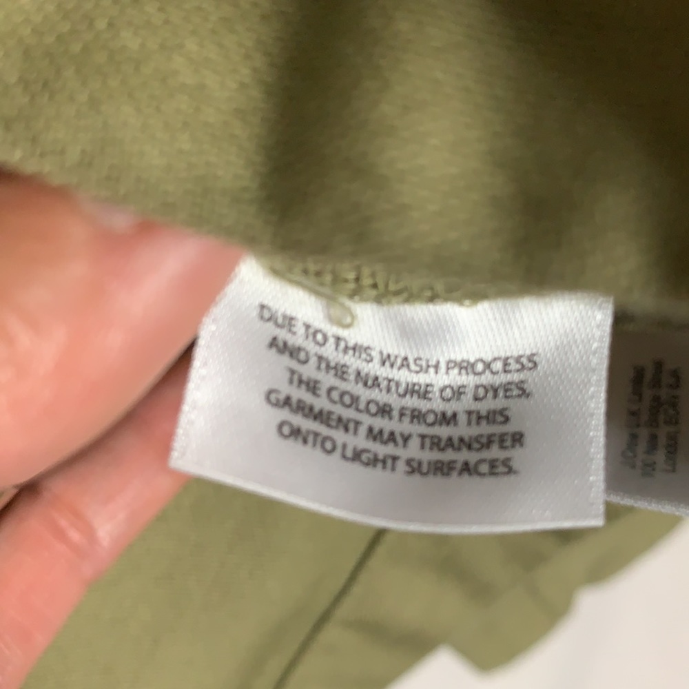 NWT J.Crew Garment Dyed Jacket Light Fatigue Utility Small - Picture 9 of 11